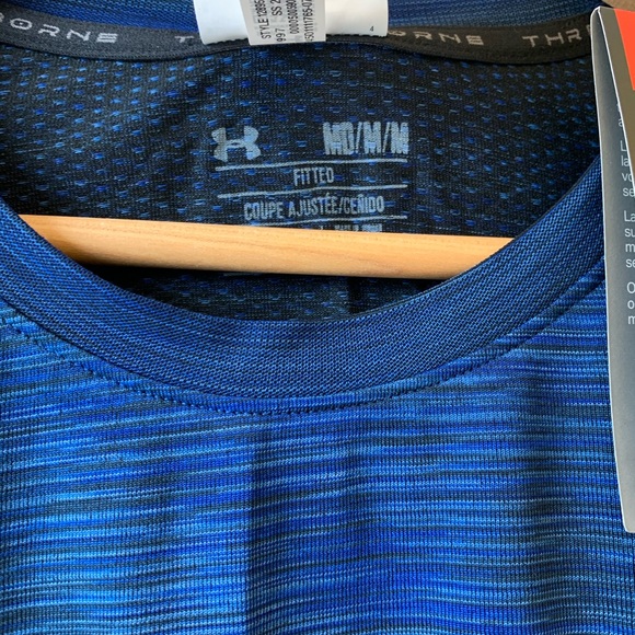 🌿5/$15 Under Armour Men’s Threadborne Blue NWT - Picture 3 of 7